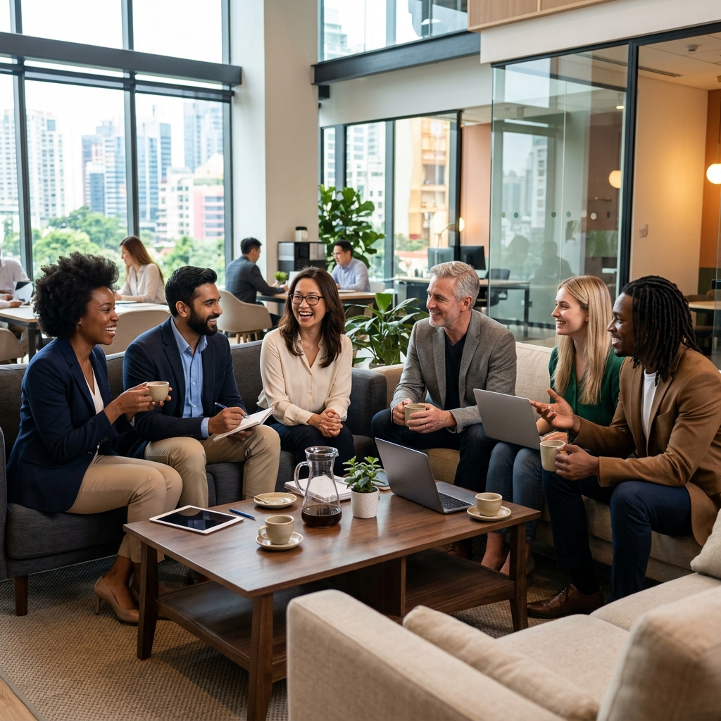Office Collaboration and Discussion